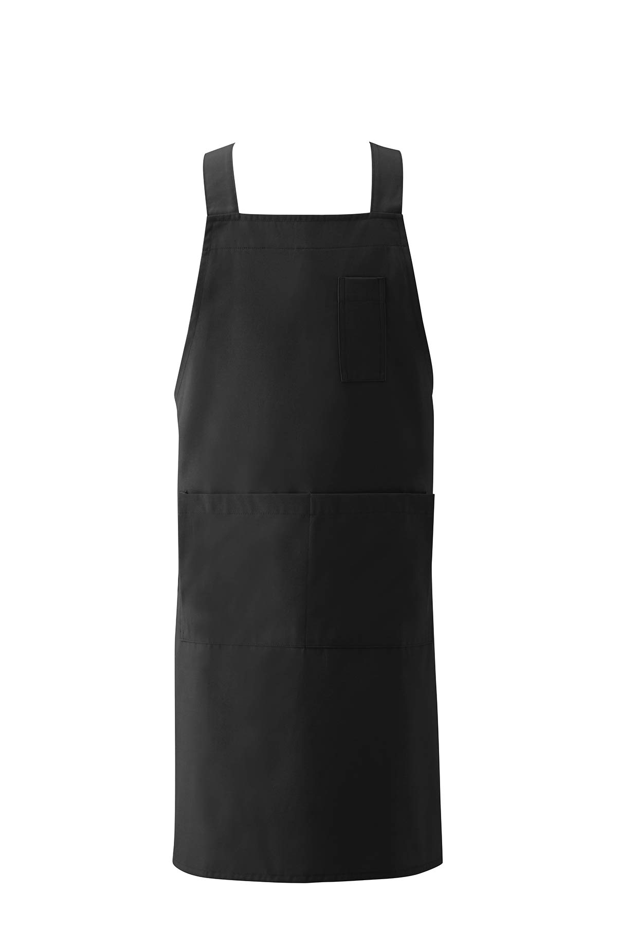 

KOEI Сделано в Японии фартук с нагрудником M Длина 100 см Водоотталкивающий Антистатический Легкий и устойчивый к сминанию Быстросохнущий Унисекс KI250 H-образный 85/Ширина чёрный