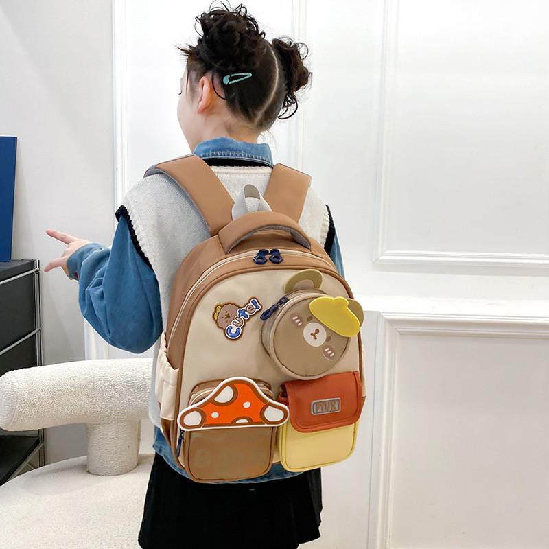 Kindergarten Backpack For Toddlers Kids Childrens School Bag With Padded Straps For Learning