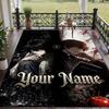 Custom Text Death Note Pattern Floor Rug Soft Indoor Carpet Mat Living Room Bedroom