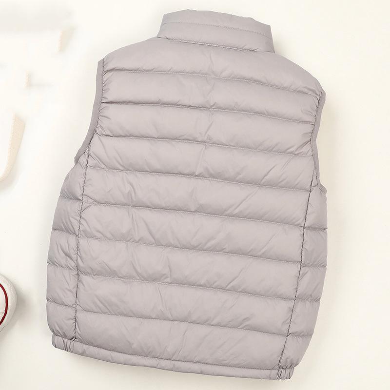 Autumn and Winter Children's Light Down Vest Sleeveless Vest Liner Boys and Girls Baby Winter Vest Vest Vest Vest Vest Vest