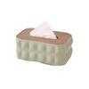 Decorative Toilet Tissue Box Removable Miscellaneous Organizer Paper Storage Holder  Desktop