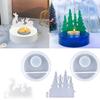 Silicone Mould Gypsum Candle Holder Mold Candle Stand Mould Jewelry Making Tool