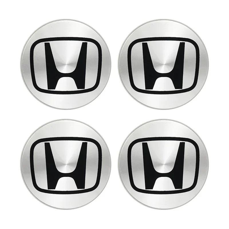 4Pcs/set 69mm 58mm Car Wheel Center Hub Caps Rims Cover Logo For Honda Civic Accord Fit CRV Jazz Odyssey Insight Legend HRV