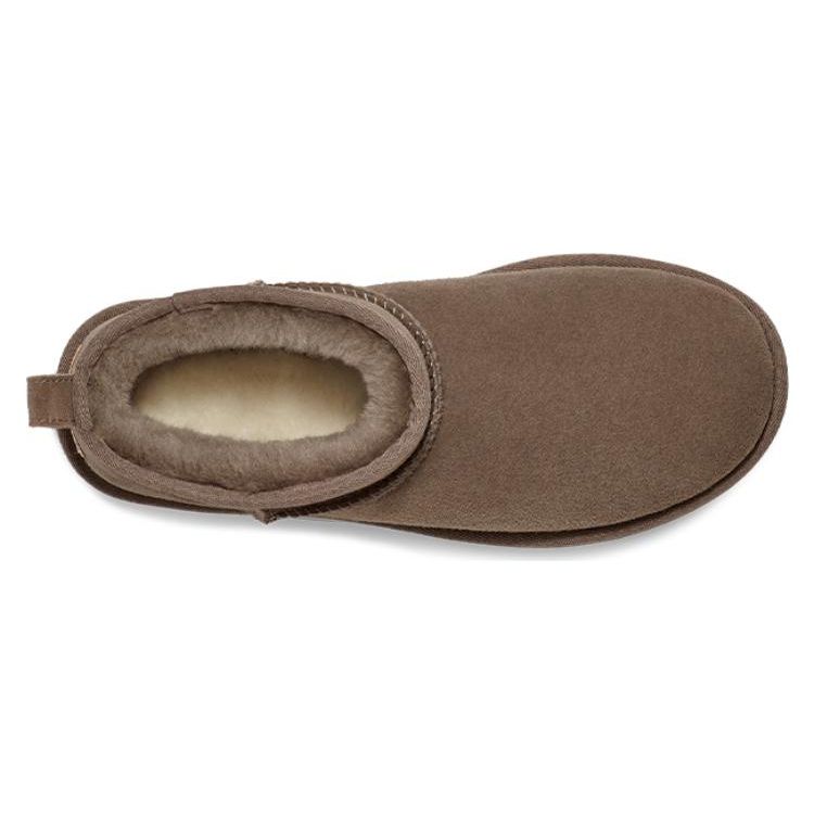 UGG Classic Ultra Mini Boot Smoke Plume (Womens) Women Sneakers 1116109-SKP