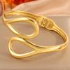 Women's Simple Fashion Hollow Embrace Elastic Open Texture Jewelry Bracelet