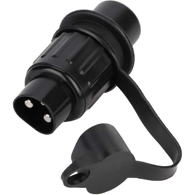 3 Pin Trailer Connector, Plastic Wiring Adapter Plug for Trailer Lights