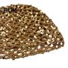 Lightweight Breathable Headwear Fishnet Hat for Women, Mesh Knitting with Hollow Sequin Design, Elastic Fit Hand-Woven Daily Wear