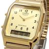 Casio AQ-230GA-9BMQ Analog-Digital Quartz Watch - Vintage Series - Gold