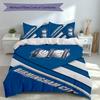 3pcs BIRMINGHAM CITY LOGO Duvet Cover Set, Includes 1 Duvet Cover and 2 Pillowcases,Skin-Friendly&Comfortable Fabric,Suitable Bedding Sets