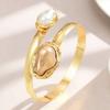 Multi Style Opening Arm Bracelet Gold Color Flower Bracelet Fashion Armband  Bridal Wear