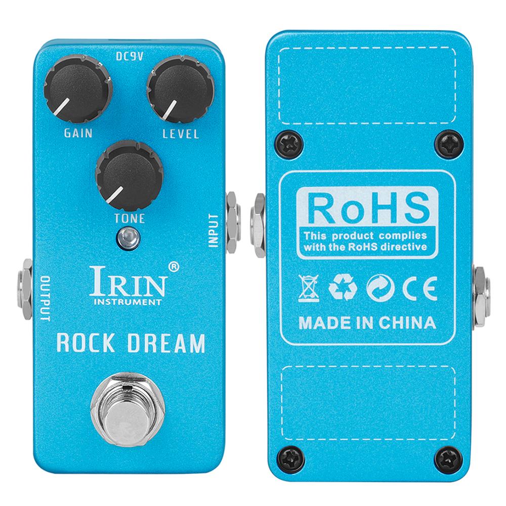 

IRIN RS-03 Electric Guitar Effect Pedal Rock Dream Pedal Retro Classic Rock Distortion Pedal True Bypass Guitar Accessories