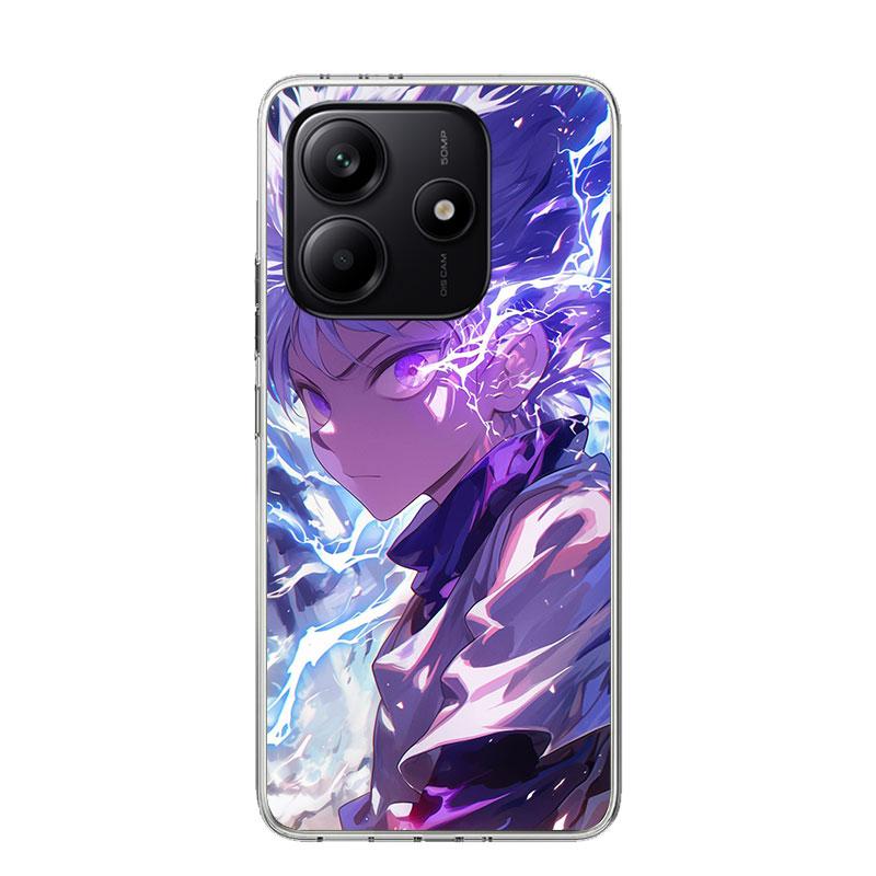 

Huner X-Hunters Killua Phone Case For Xiaomi Redmi Note 13 14 15 Pro Plus 12S 12 14S 11S 11E 10 10S 11 11T 5G 4G Cover Coque Red Redmi Note 14 4G