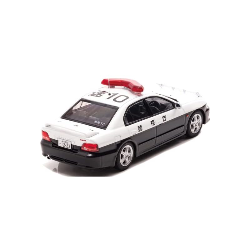 RAI'S 1/43 Mitsubishi Galant VR-4 (EC5A) 2002 Tokyo Metropolitan Police Department Highway Traffic Police Unit Vehicle (Speed 10) Finished Model