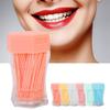 200pcs Double Head Toothpick Household Cleaning Tartar Removal Toothpick