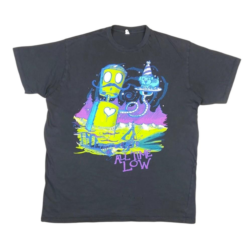 Vintage All Time Low Concert Unisex S235XL Shirt 11D266 Unisex T-Shirt XL