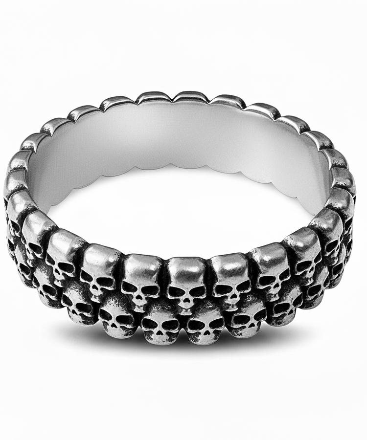 Mark-4 Skulls Ring