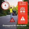 Car Warning Triangle According to Current Standard 2024 ECE R27 Foldable