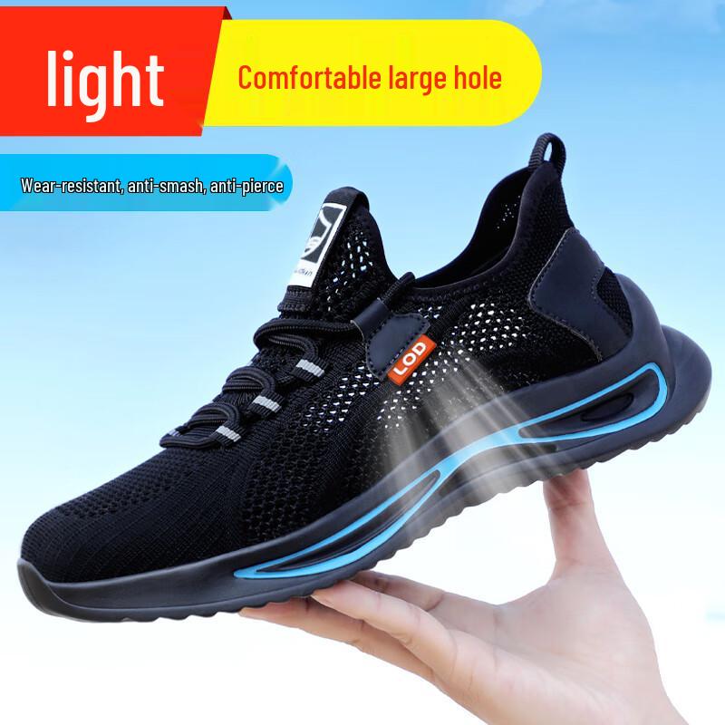 Blue Gull Shield Men s Summer Breathable Safety Shoes 39