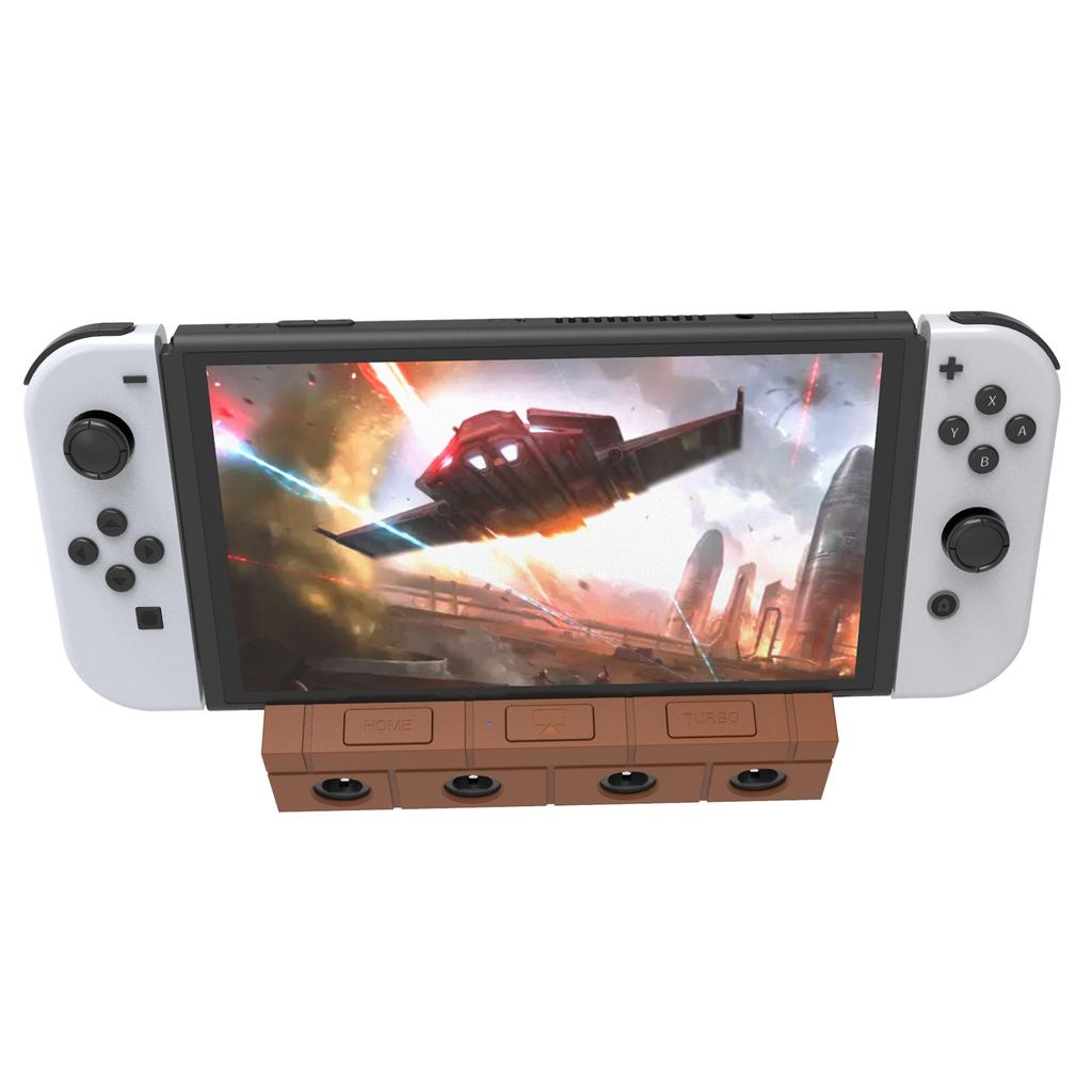 HS-SW450 For Nintendo Switch Game NGC Controller Converter Station with USB,HD Video,Type-C