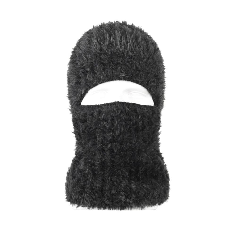 Neck Warmer Full Face Pullover Cap Thickened Ski Knitted Mask Casual Winter Balaclavas Cap Outdoor