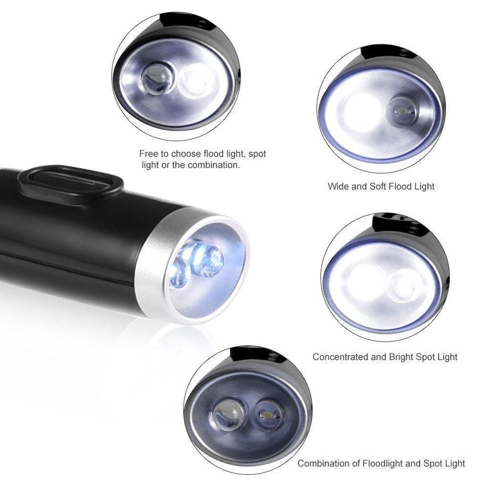 Versatile LED Neck and Headband Reading Light