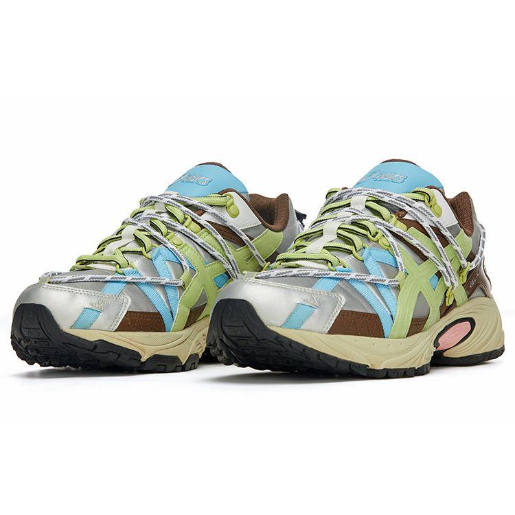 Asics X MYGE GEL-KAHANA TR V2 Silver Green Brown Mens Trail Sneakers 1203A260-020