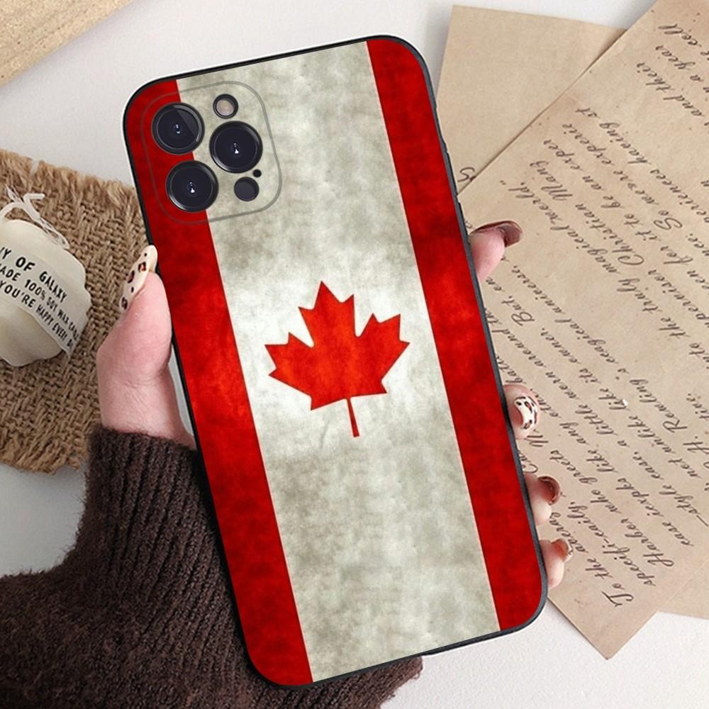 Canada Flag Phone Case For iPhone Samsung Galaxy Redmi Xiaomi Note S A 6 7 8 9 10 11 12 13 14 15 16 20 21 22 23 53 54 Pro Max Plus Ultra TPU Soft