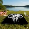 Punisher Skull Microfiber Beach Towel Quick Dry Sand Free Black Print Soft Absorbent Pool Gym Sports Towel Bathroom Accessories