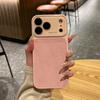 Moon Crater Textured Leather iPhone 17/16/15/14 Pro Max Case with Drop Protection - Large Window Compatible