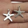 20 Stück Seestern Charms Antik Silber Farbe Seestern Anhänger Charms Meerestier Seestern Charms Für Schmuckherstellung DIY Basteln