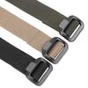 Waistband 3 Colors Unisex 1.5 inch Nylon Outdoor Security  Duty Belt With Metal Buckle