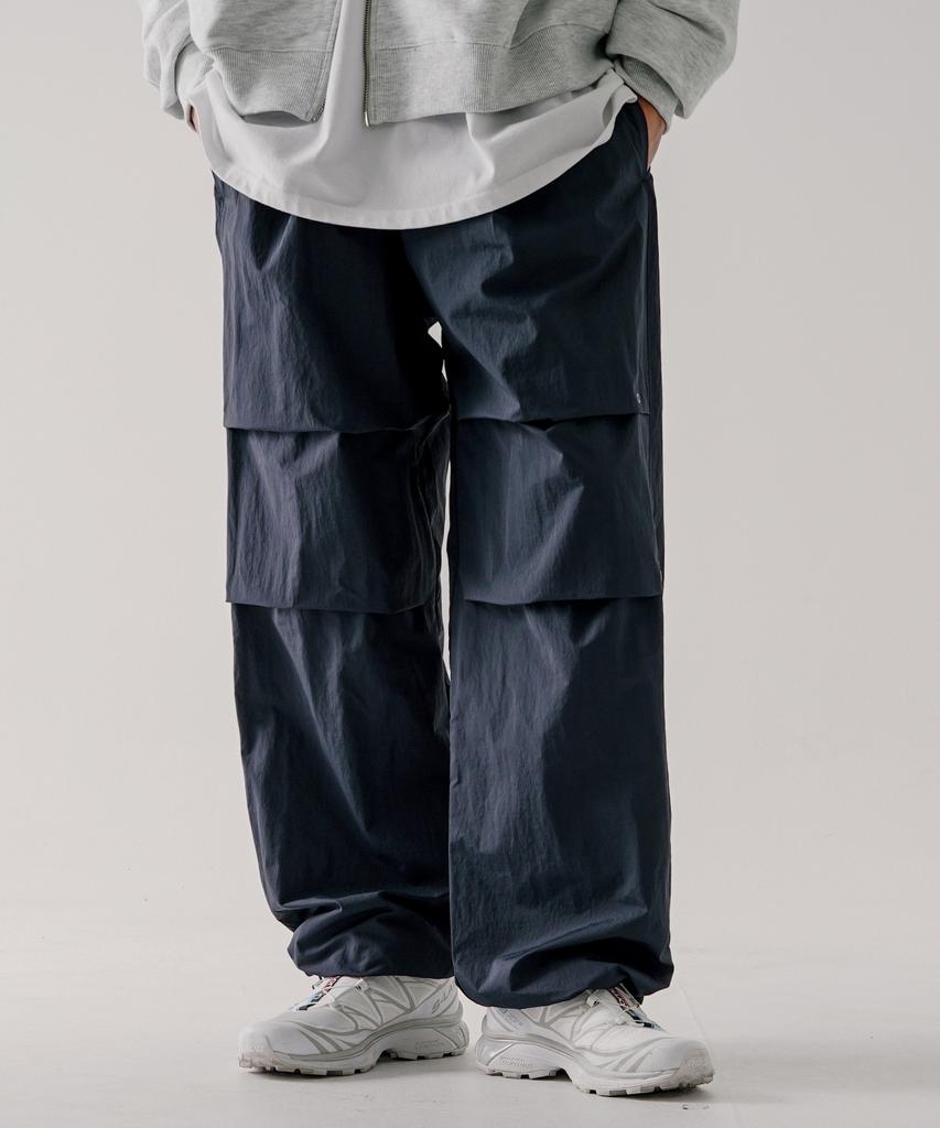 EZKATON Diving Nylon Pants Navy Kmlp6734