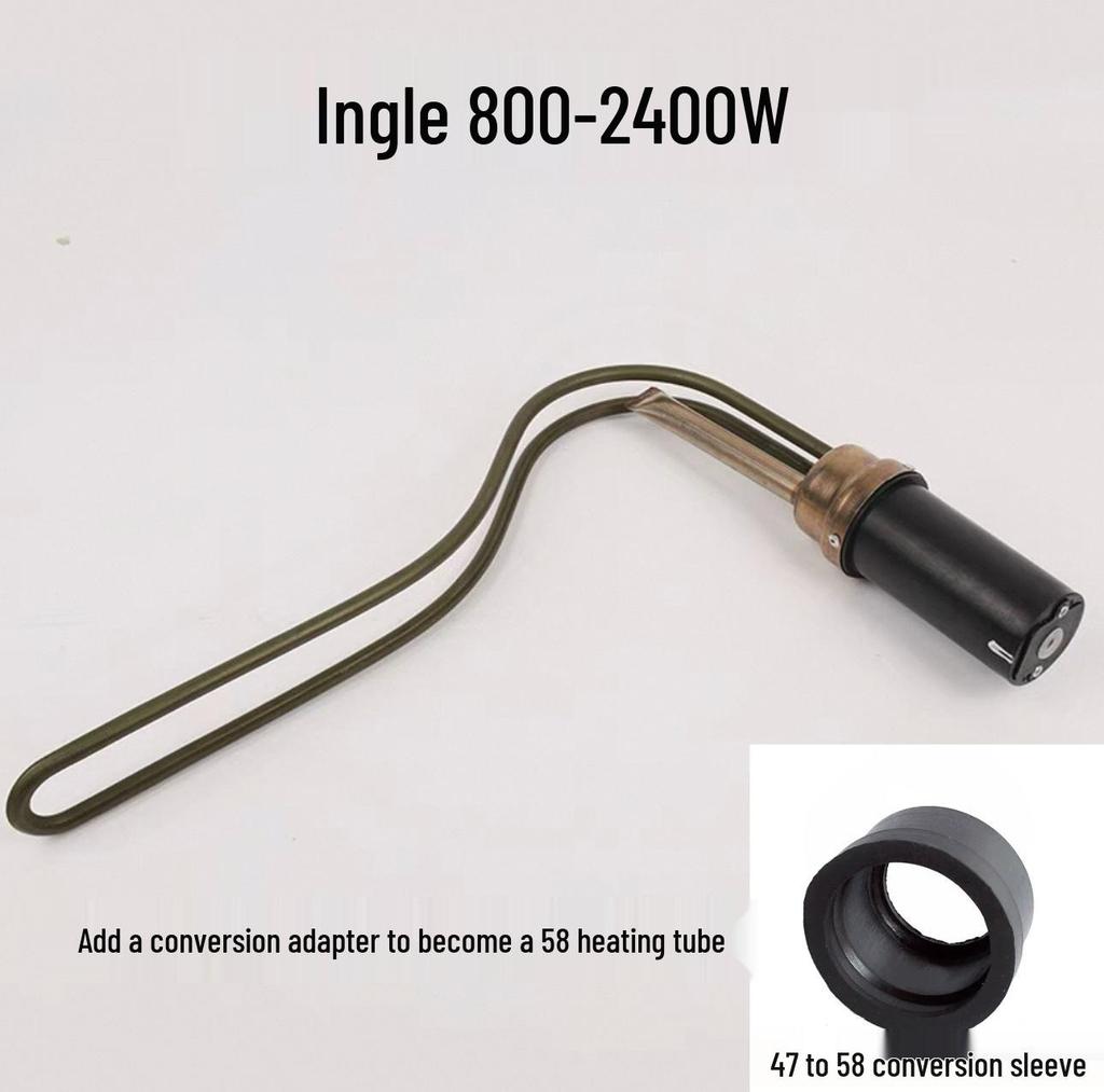 800W 7-Shaped Solar Water Heater Accessory: 5847MM Bottom-Mount Electric Heating Tube