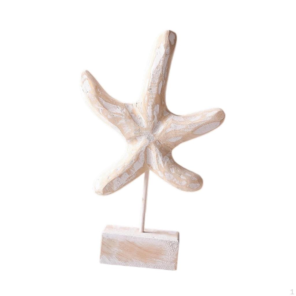 Beach Decor Statue Made of , Sculpture, Coastal Decor, Table Statue, Figurine for Kitchen, Home,