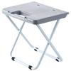 Portable Camping Chair Collapsible Footstool Compact Seat Mini Lightweight Foldable Stool for Travel Beach Lawn Picnic Outdoor