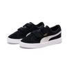 PUMA 2 Straps Low top Skateboard Shoes Black White Children Aged 3 7 Years Old 359595-01