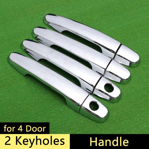 for Toyota Corolla Verso 2002 - 2009 Chrome Handle Cover Trim E121 AR10 Sportsvan 2003 2004 2006 2008 Accessories Car Styling