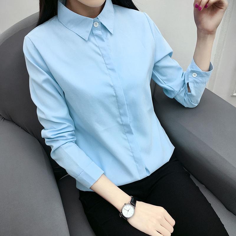 Women's Ladies Summer Loose Tops Long Sleeve Shirt Casual Blouse T-shirt Fashionable Cotton Blend Design