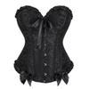 Sensual Lace Overbust Corset Bra - Body Shaping and Stylish Design