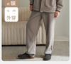 Xuan Liang Half Fleece Pajamas for Men In Autumn and Winter with Thickened Coral Fleece 2025 New Style Outerwear Home Clothing Set