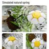 Eco-Friendly Turtle Habitat: Dual-Layer Tank with Waste Separation & Green Plant Landscaping.