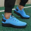 Herren Strick Freizeit Laufschuhe Rutschfest Atmungsaktiv Weiche Sohle Outdoor Sneaker Leicht Stylisch Fitnessstudio Training Walking Schuhe