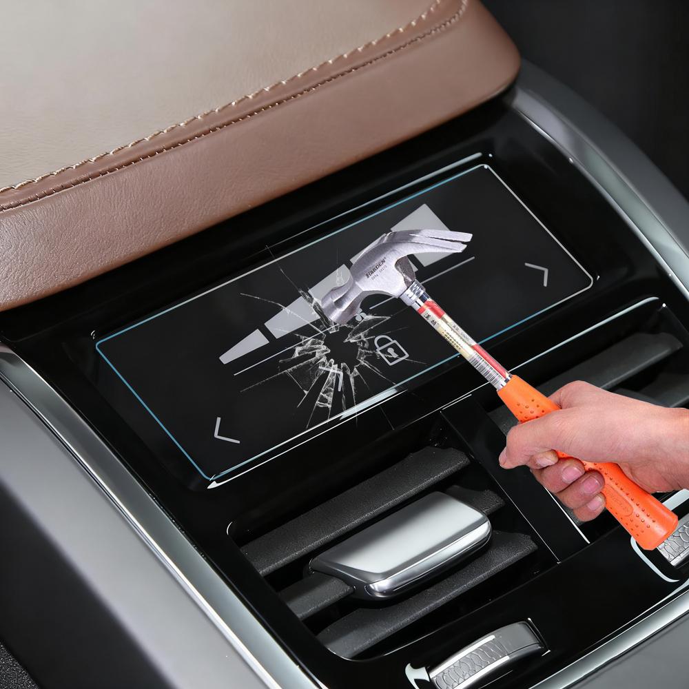 Tempered Rear Screen Protector for Volvo XC40 XC60 XC90 V90 V60 2016-2021 Car Rear Radio Display Protective Film Accessories