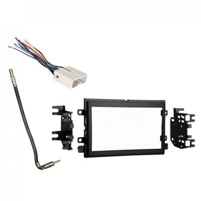 Fits Ford Fusion 2006-2009 Double DIN Stereo Harness Radio Tall Dash Kit