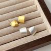Women's Niche Design Aesthetic Minimalist Geometric Square Stud Earrings