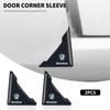 Car Door Corner Anti-collision Covers Transparent Silicone Protector Anti-Scratch Crash For Octavia Rapid Kodiaq Karoq