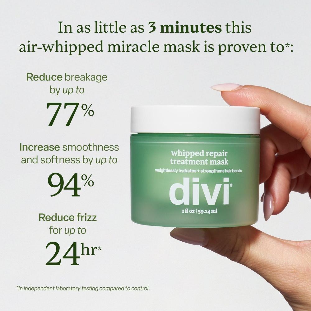 Divi Maska do włosów w podróżnym rozmiarze Whipped Repair Treatment 2.0 oz