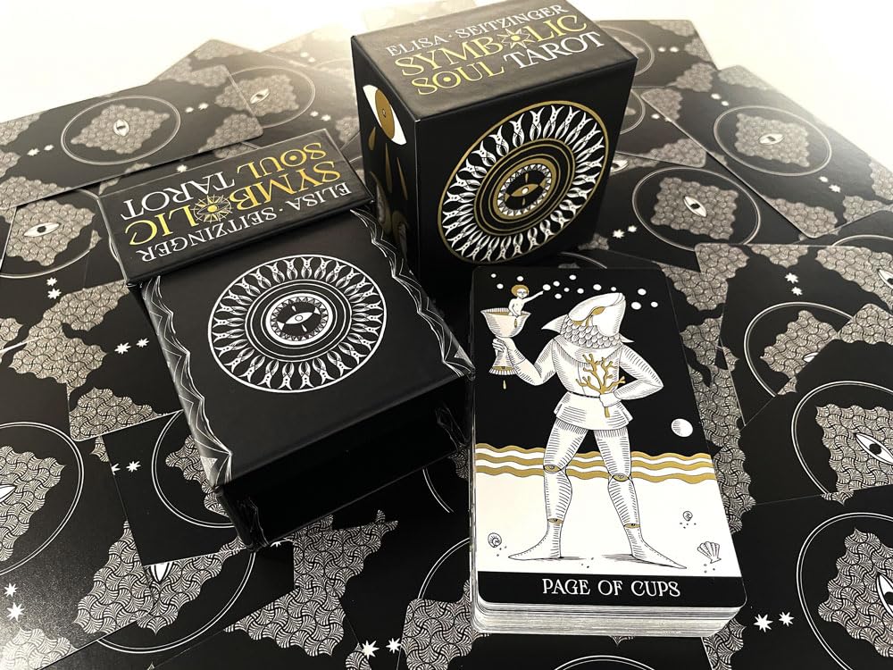 Nichiyu Tarot Card Waite Fortune Telling Soul Includes Japanese Instruction Manual and Unique Tarot 78-Card Set, Edition, [Authentic] [Symbolic Tarot]