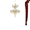 Luxury European Crystal Chandelier, French Ceramic Design for Living Room or Restaurant