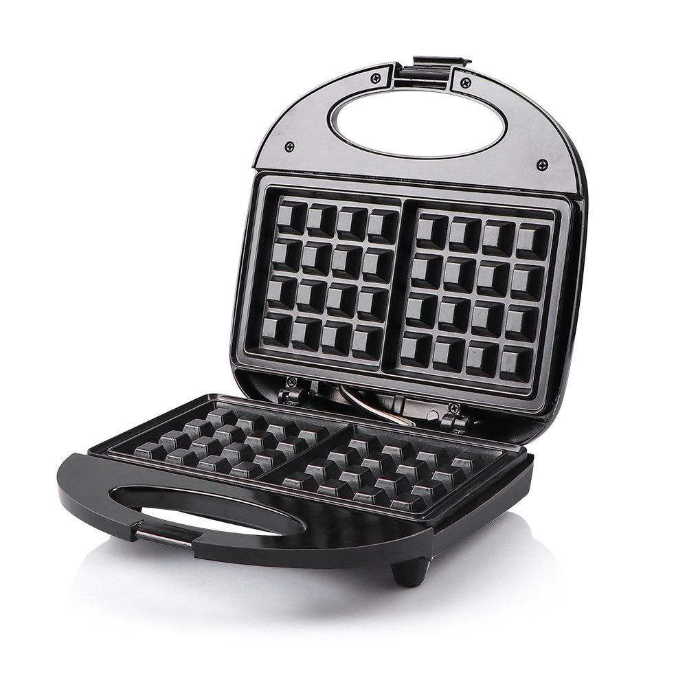 110V/220V Multifunctional Breakfast Machine: Griddle, Toaster, Waffle & Sandwich Maker